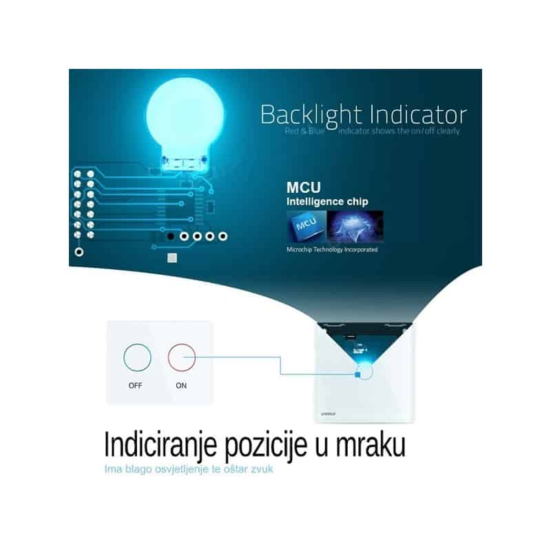 LIVOLO touch serijski prekidač (komplet-panel i baza) - Image 4