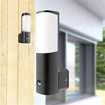 Baštenska led zidna lampa sa senzorom 7w 3000k