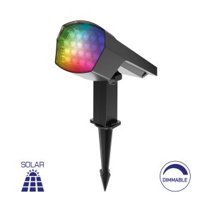 Baštenska lampa 12W RGB dimabilna IP65