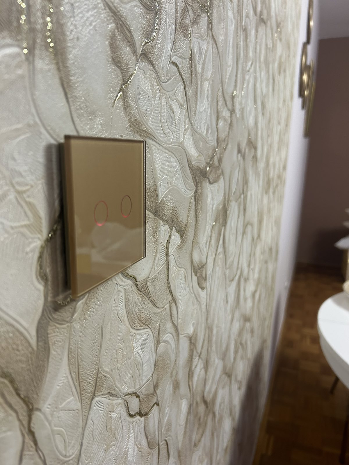 LIVOLO smart dvopolni(serijski) prekidač- zlatna (komplet- baza i panel) - Image 7