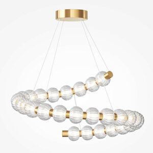 Maytoni LED luster 40W 3000K- zlatna